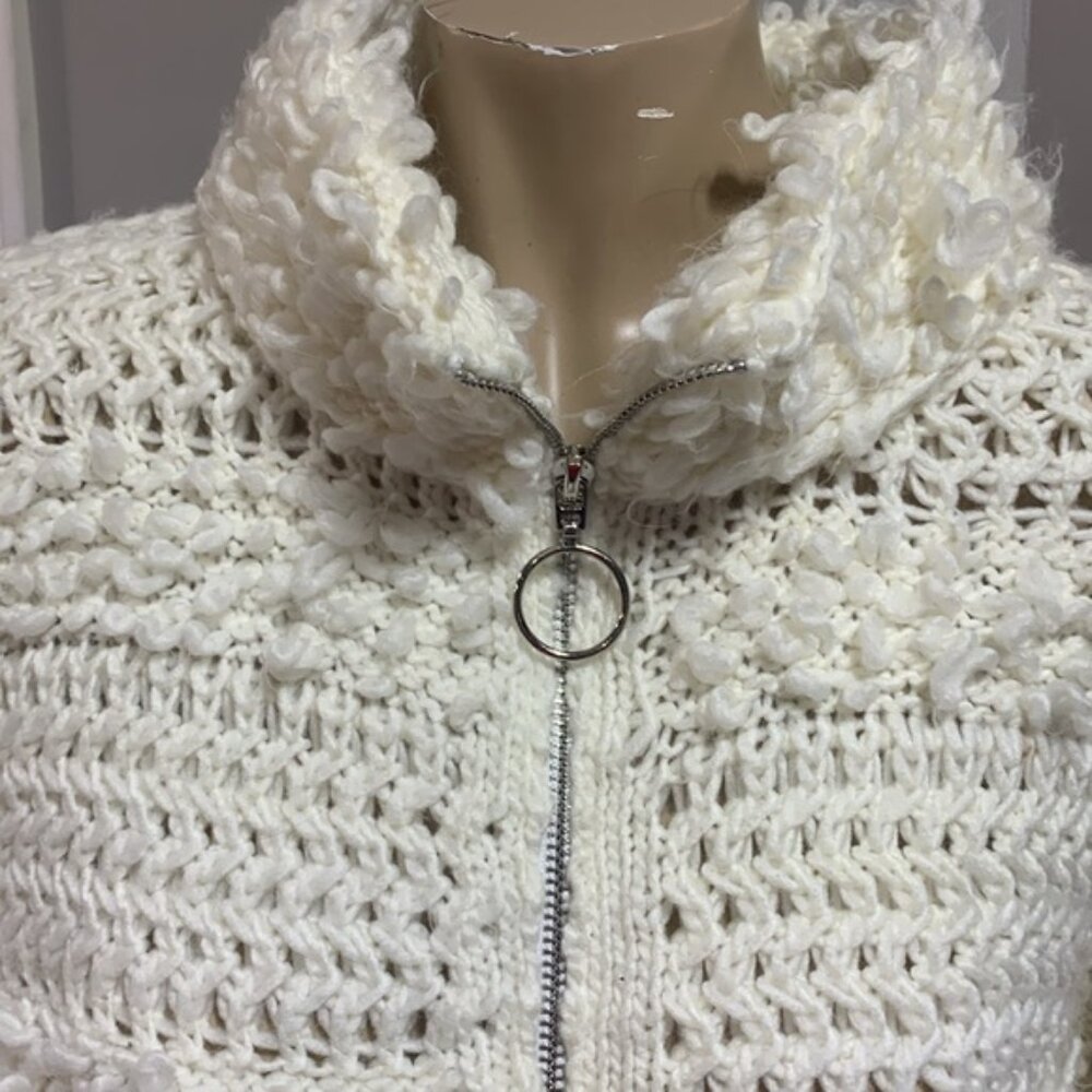 🔴SOLD🔴Nasty Gal Zip Up Cardigan - Picture 2 of 4